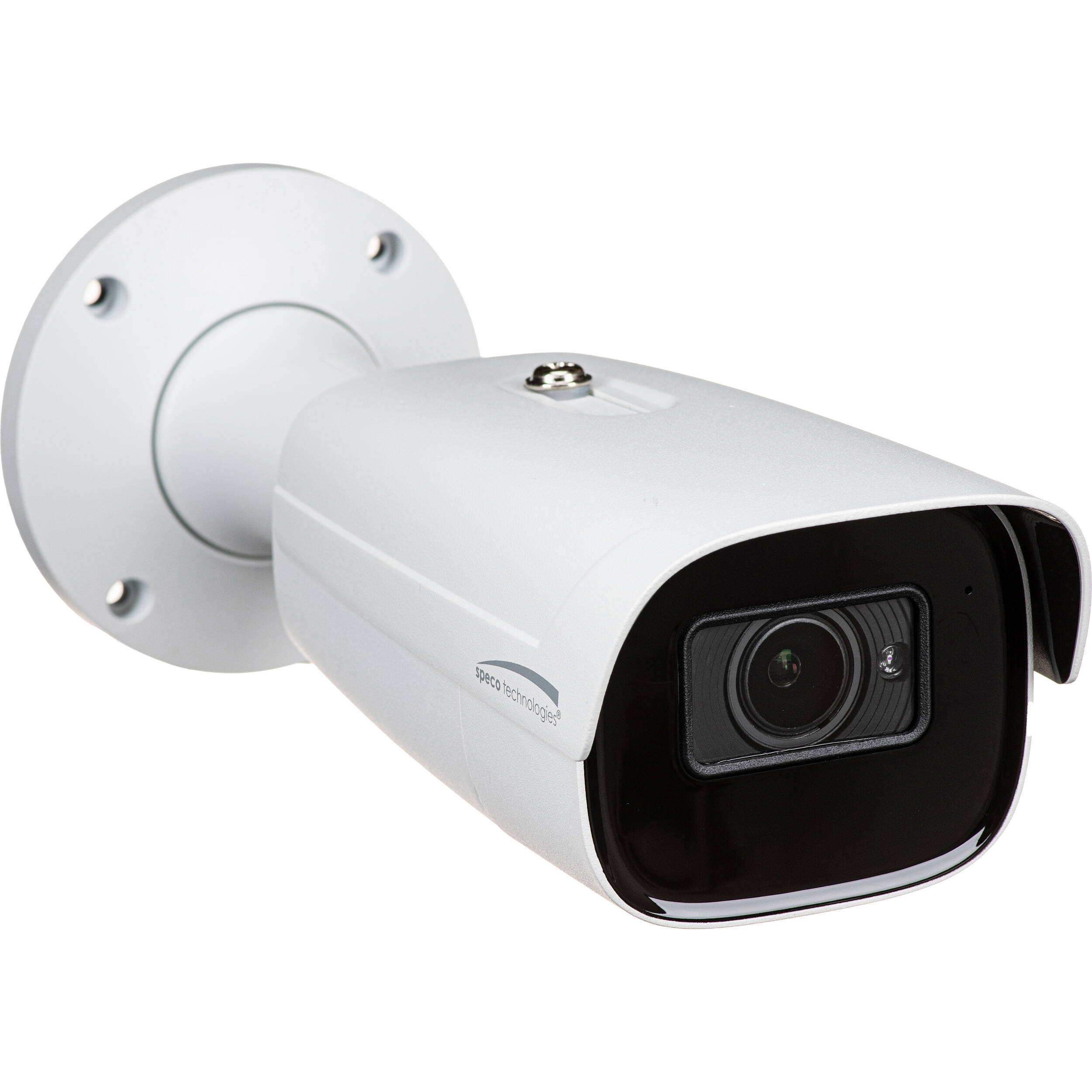 8MP H.265 NDAA IP Bullet Camera with Advanced Analytics and Junction Box, White — view 2
