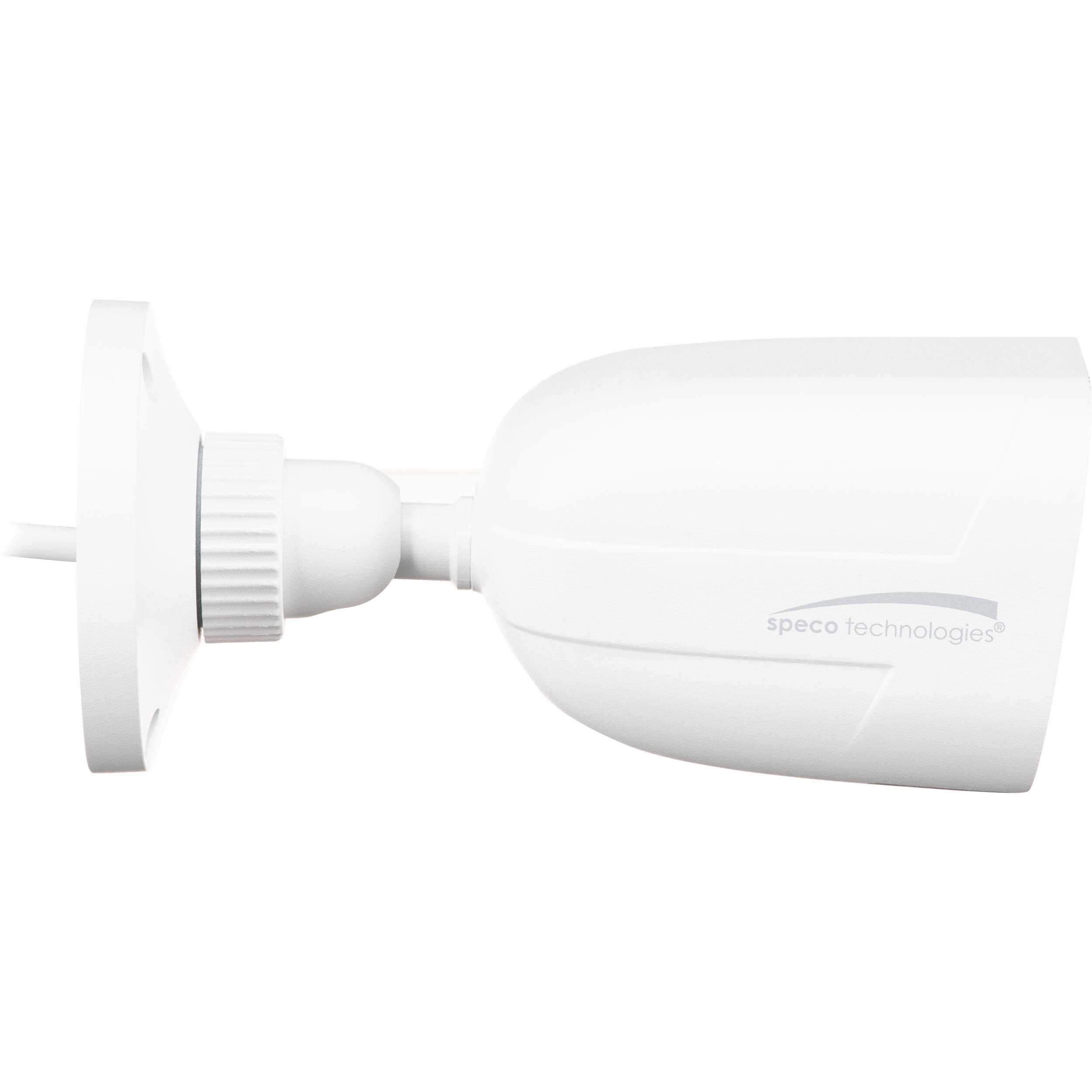 8MP H.265 IP Bullet Camera with IR, 2.8mm fixed lens, White, NDAA — view 3