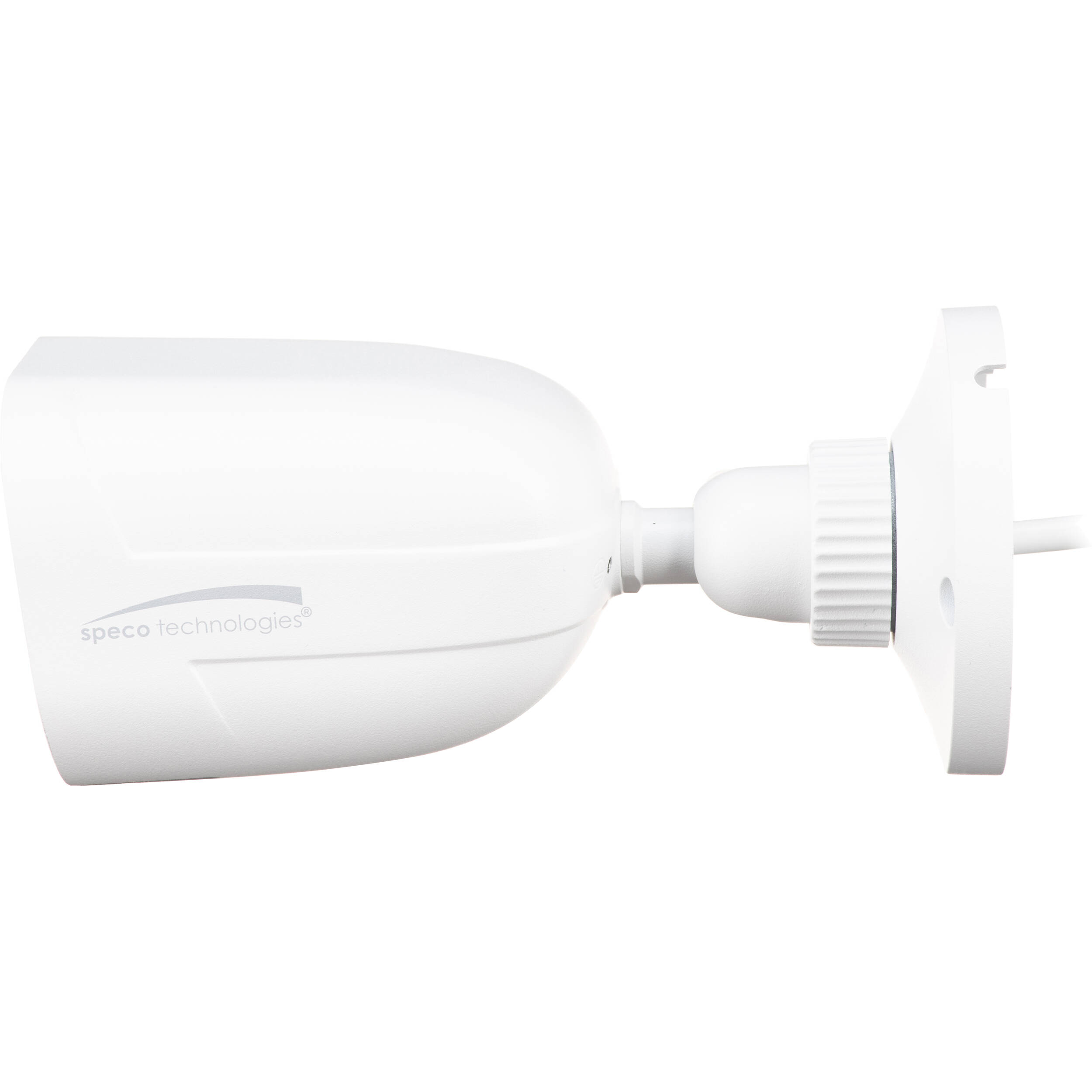 8MP H.265 IP Bullet Camera with IR, 2.8mm fixed lens, White, NDAA — view 4