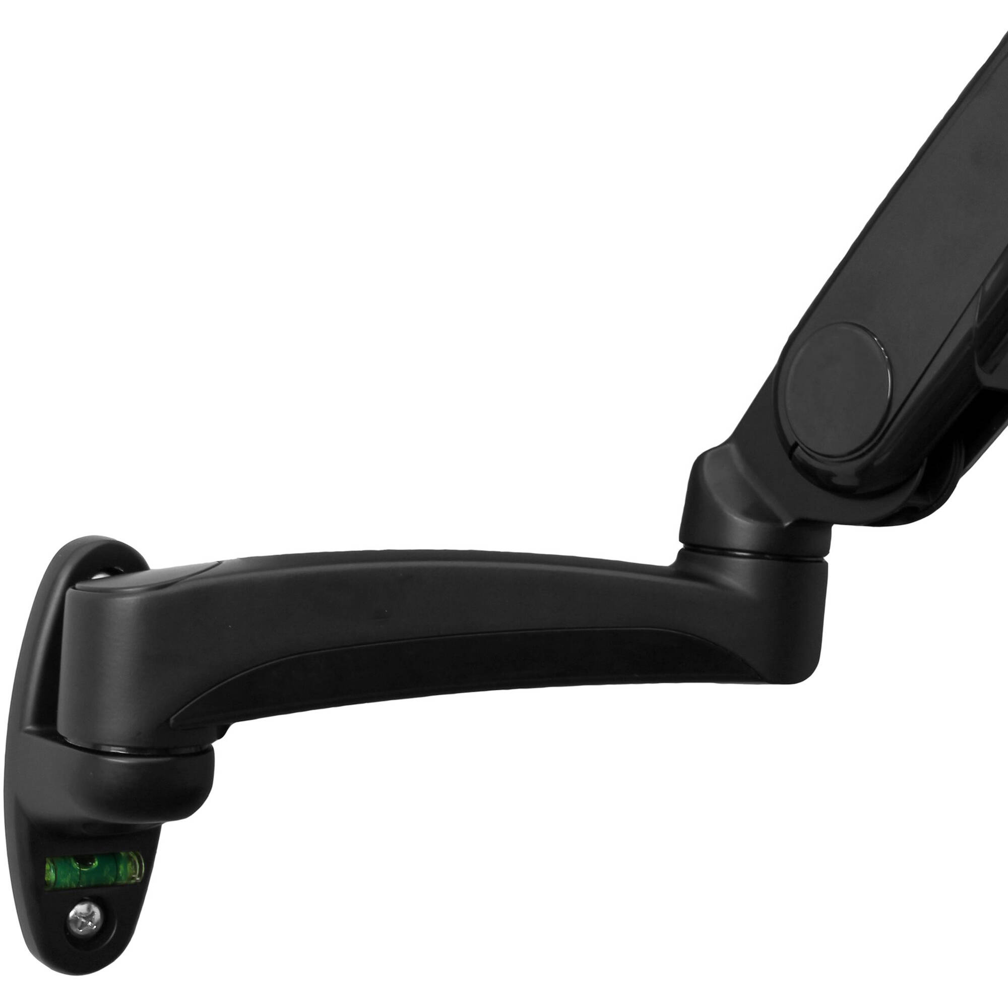 StarTech single monitor arm wall mount with adjustable height for a wall-mounted workstation display — view 2