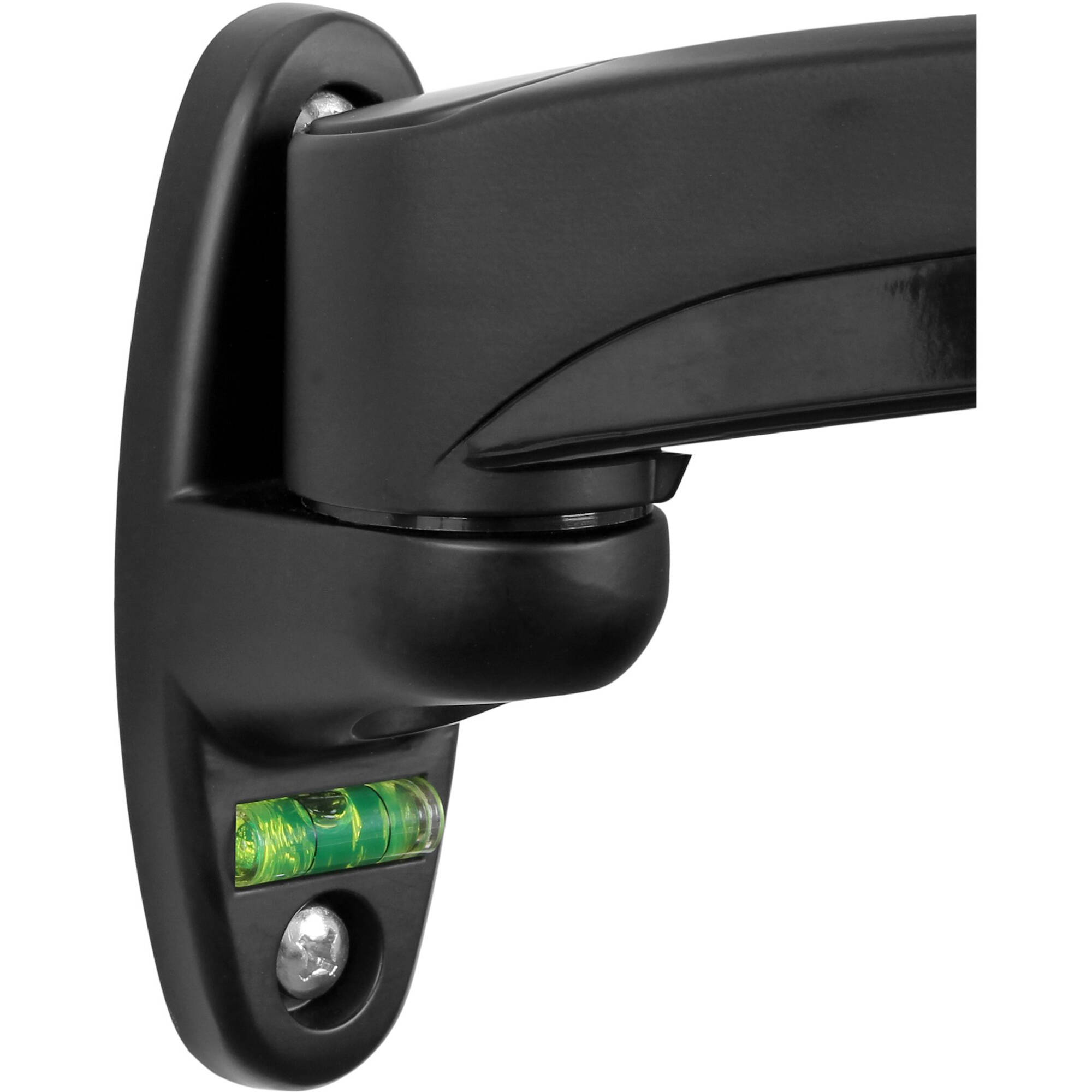 StarTech single monitor arm wall mount with adjustable height for a wall-mounted workstation display — view 3