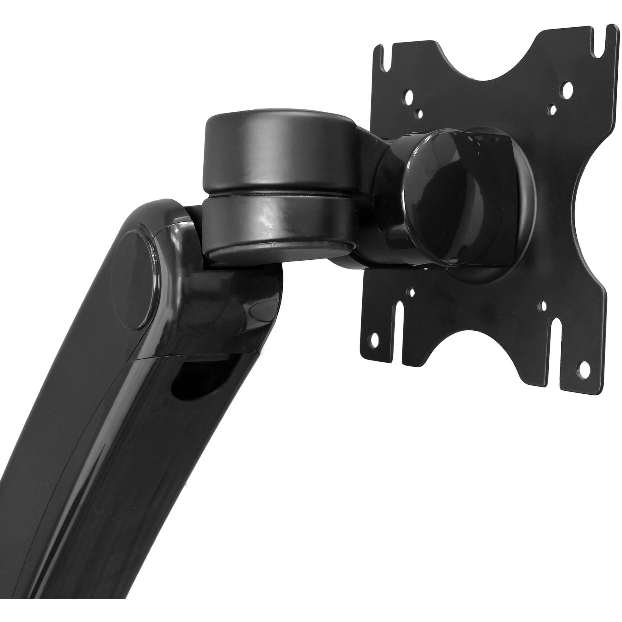 StarTech single monitor arm wall mount with adjustable height for a wall-mounted workstation display — view 4
