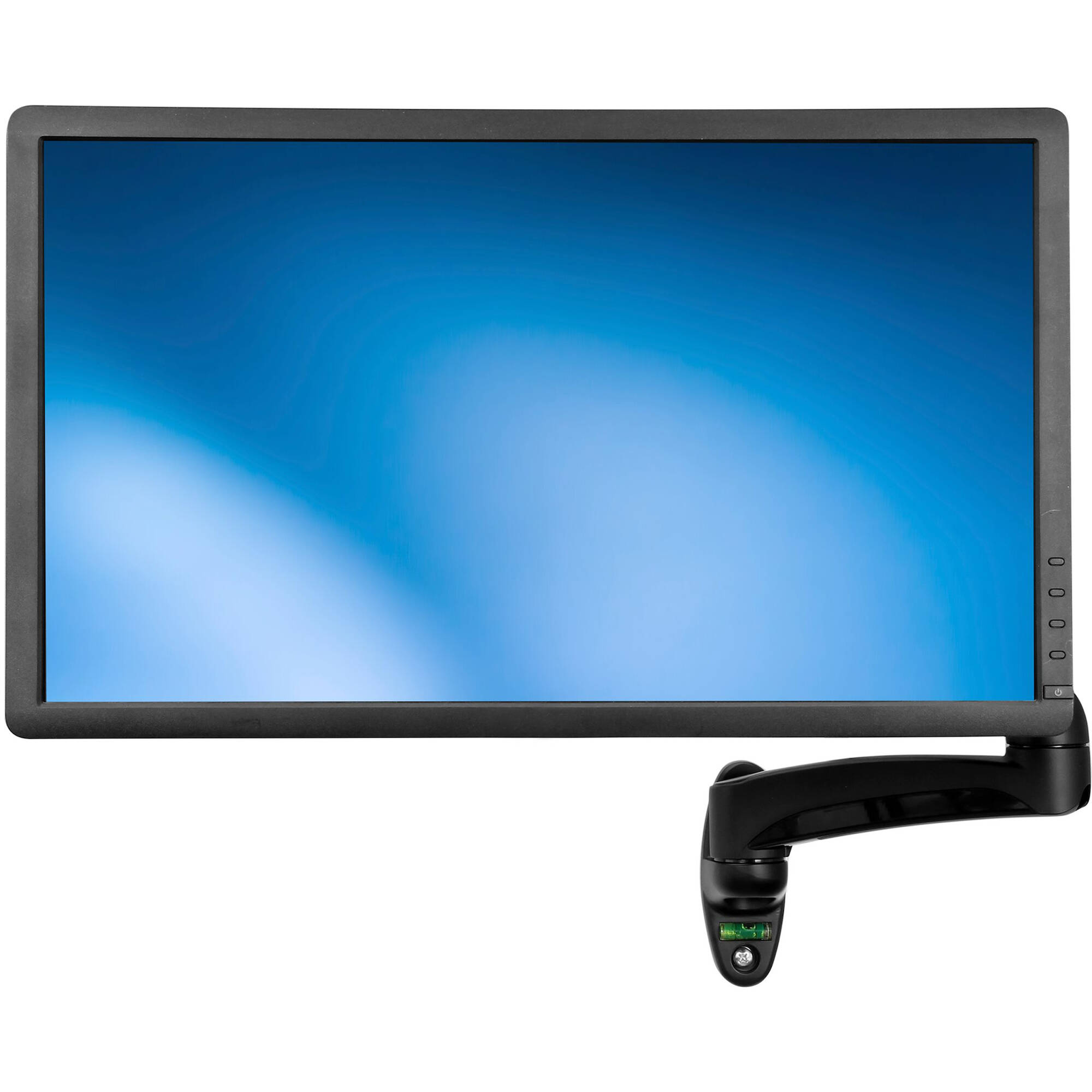 StarTech single monitor arm wall mount with adjustable height for a wall-mounted workstation display — view 6