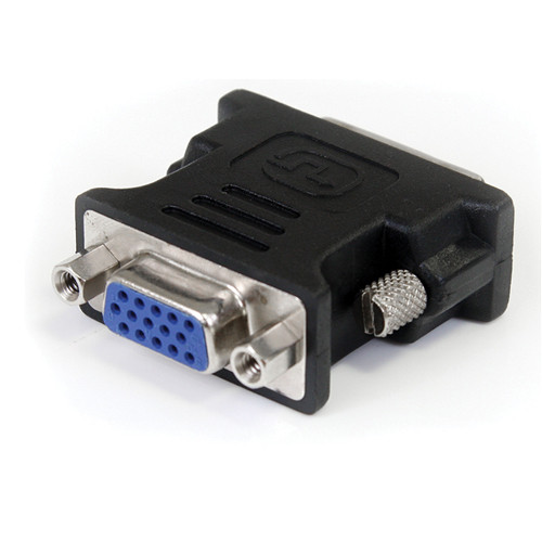 StarTech 6 ft DVI-I male to VGA female video adapter cable, black — view 2