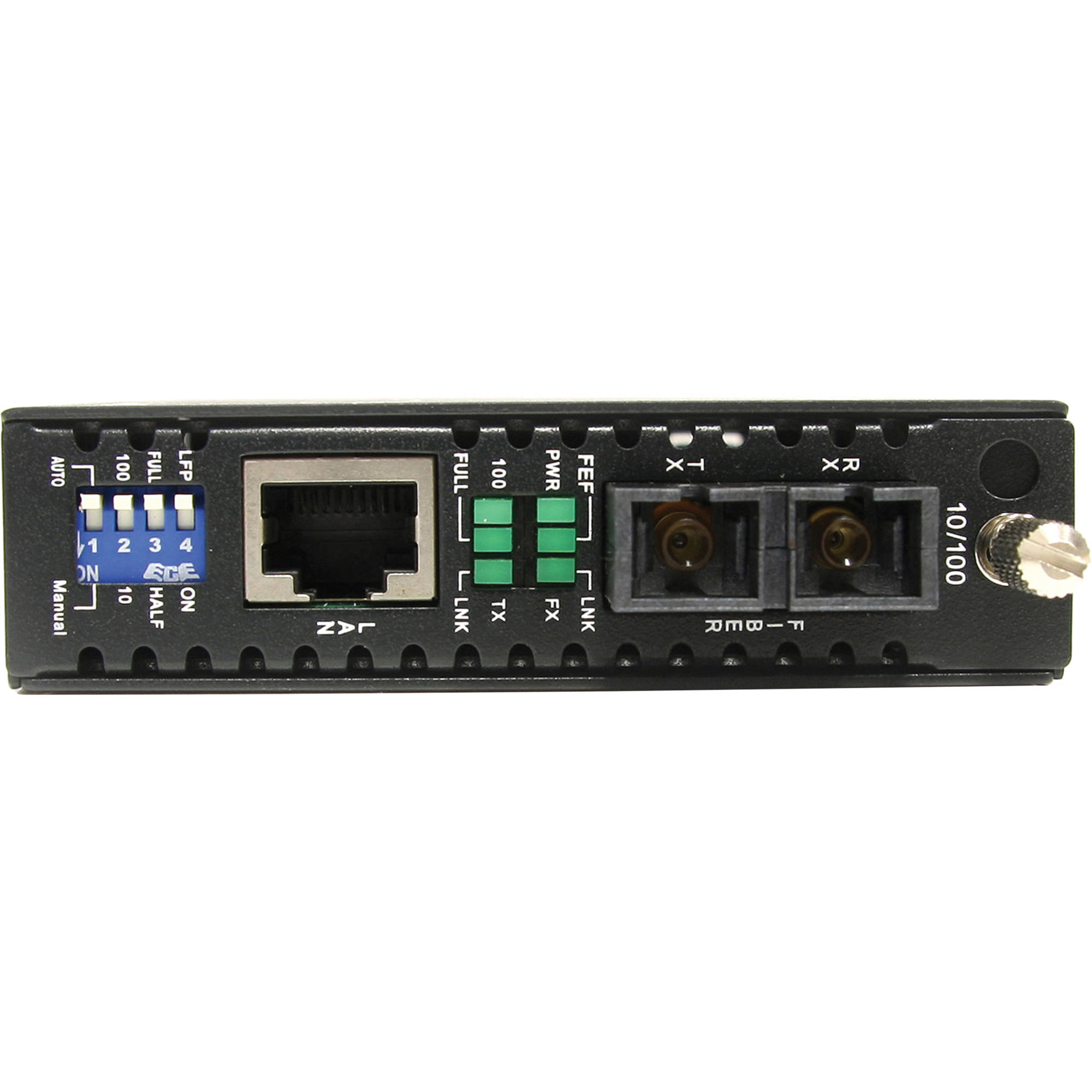 StarTech ET90110SC2 Ethernet to multimode SC fiber media converter for 2 km network extension — view 2