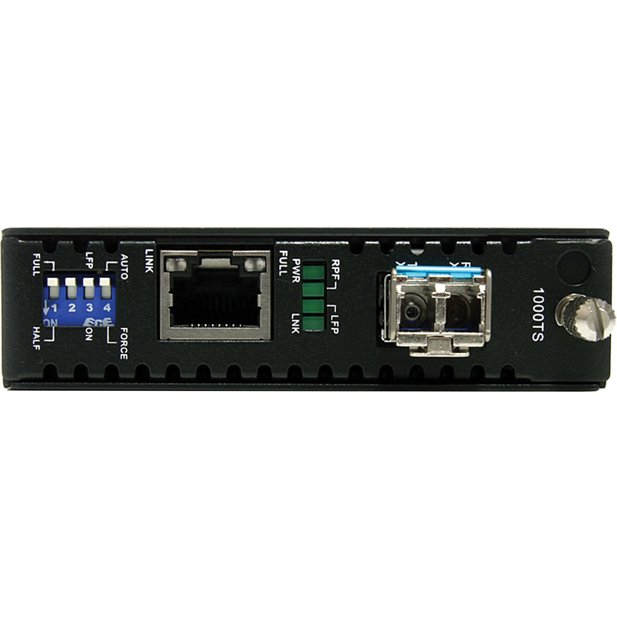 StarTech ET91000LC2 Gigabit multimode fiber media converter with LC connector and TAA compliance — view 2
