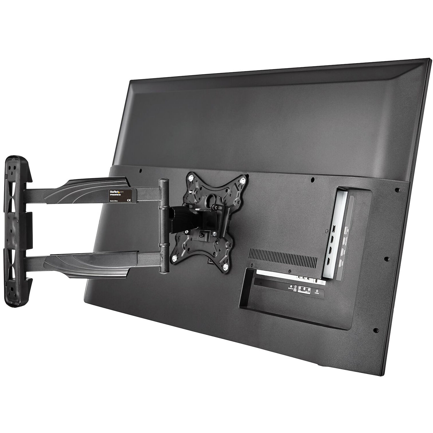 StarTech steel full-motion TV wall mount for 22 to 55 inch VESA flat-screen TVs — view 6