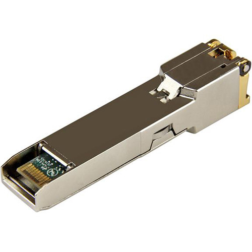 StarTech GLCTST Gigabit RJ45 copper SFP transceiver module for 1000BASE-T Cisco-compatible networking — view 3