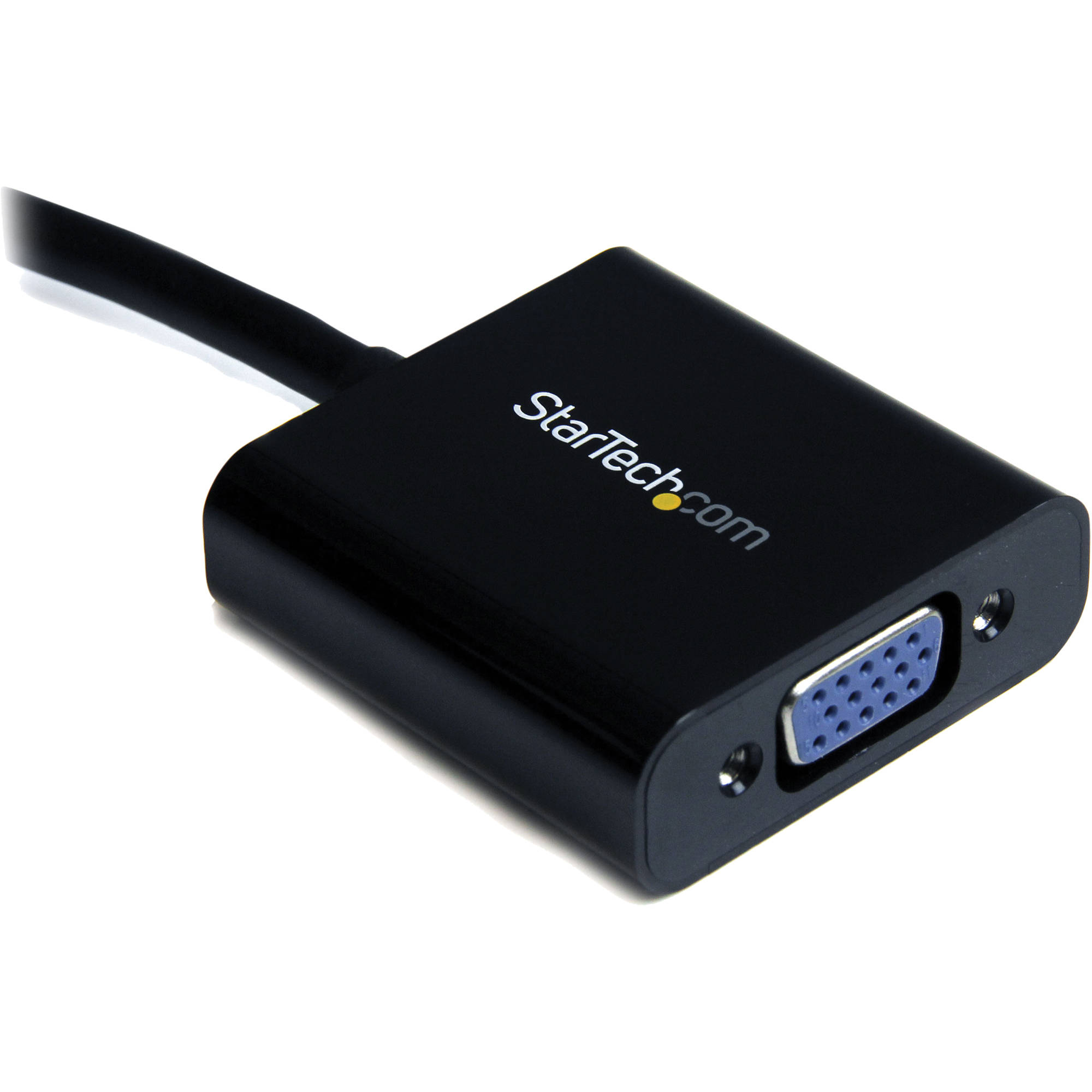 StarTech HD2VGAE2 HDMI to VGA adapter converter with audio output — view 2