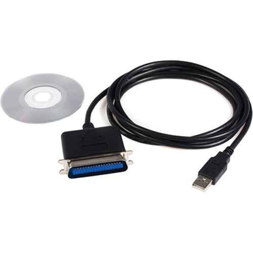 USB to Parallel Printer Cable — view 2