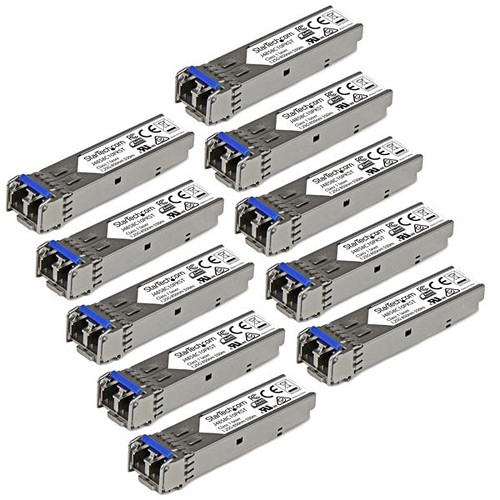 StarTech J4859C10PKST 10-pack Gigabit fiber SFP transceivers with LC connectors — view 4