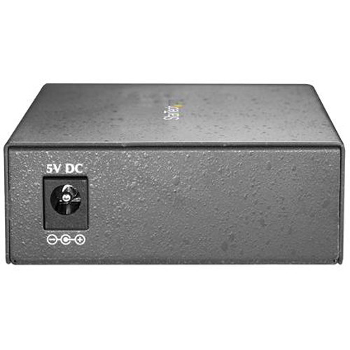 StarTech MCMGBSCSM10 single-mode fiber media converter with SC connector for 1000Base-LX Gigabit links — view 3