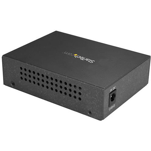 StarTech MCMGBSCSM10 single-mode fiber media converter with SC connector for 1000Base-LX Gigabit links — view 4