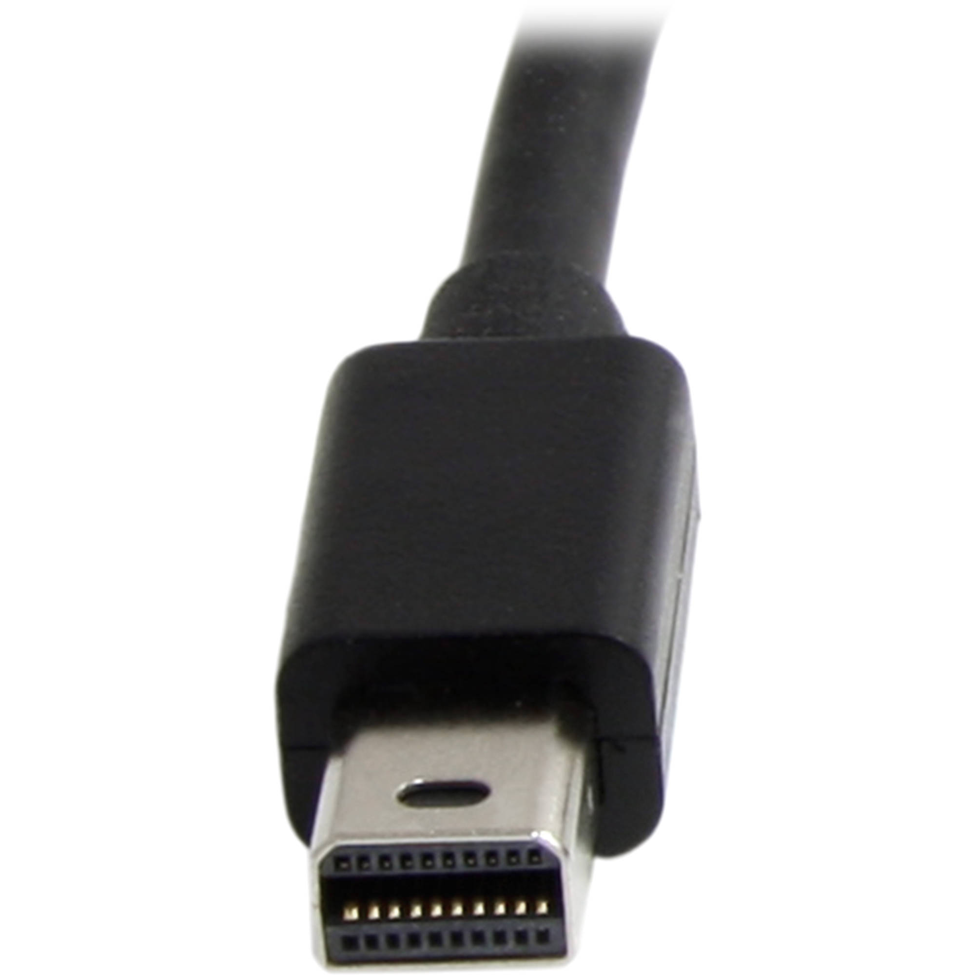 StarTech Mini DisplayPort to DVI active adapter for connecting a Mini DisplayPort computer to a DVI monitor — view 2