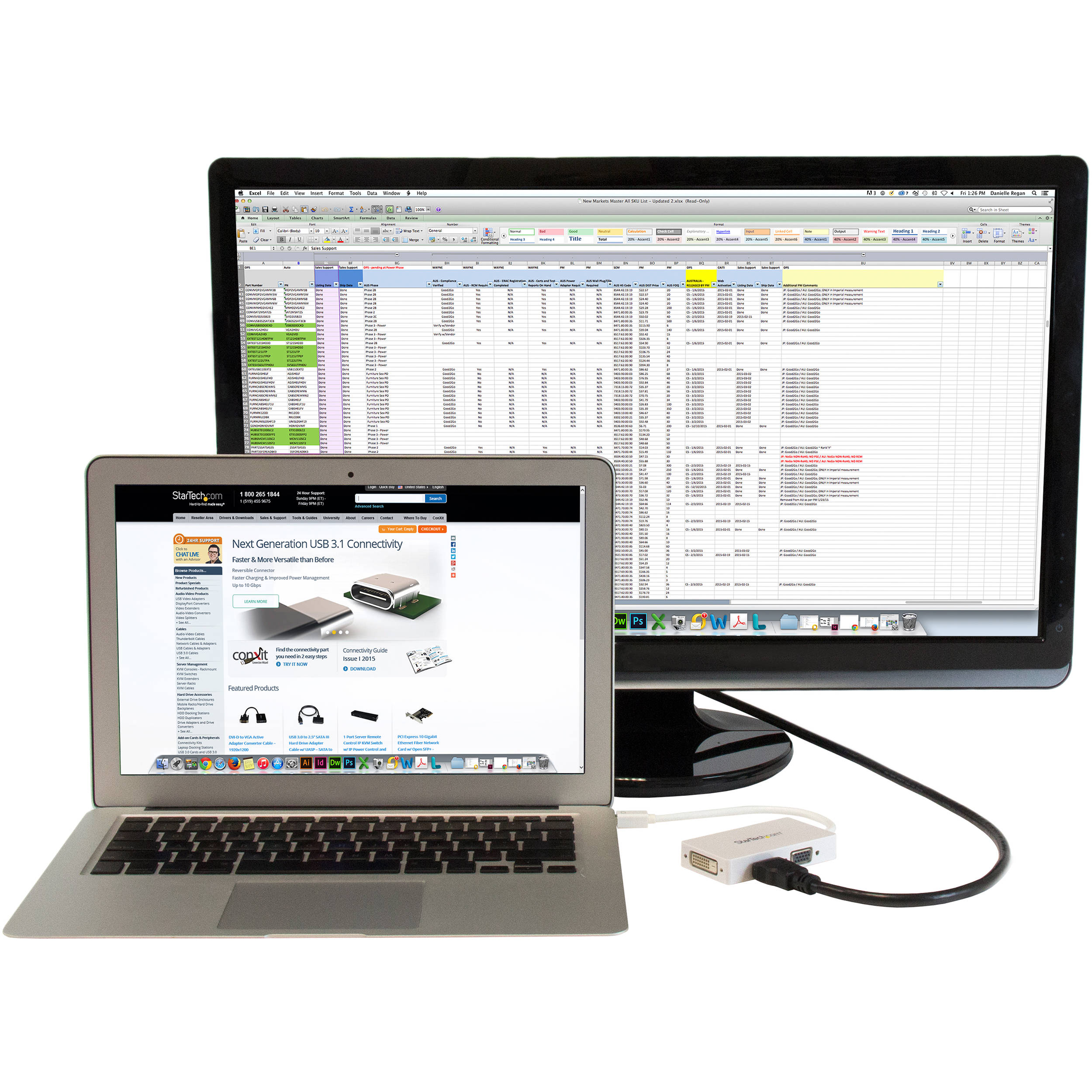 CONNECT A MINI DISPLAYPORT-EQUIPPED PC OR MAC TO AN HDMI, VGA, OR DVI DISPLAY - — view 4