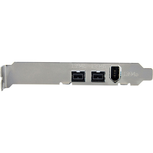 StarTech PCI Express FireWire card with 3 ports, including 2 IEEE 1394b and 1 IEEE 1394a — view 4