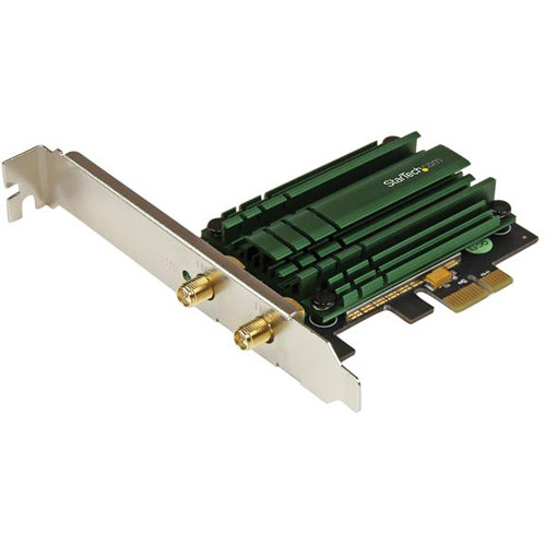 StarTech PCIe AC1200 wireless card for desktop PC, dual-band 802.11ac internal adapter — view 2