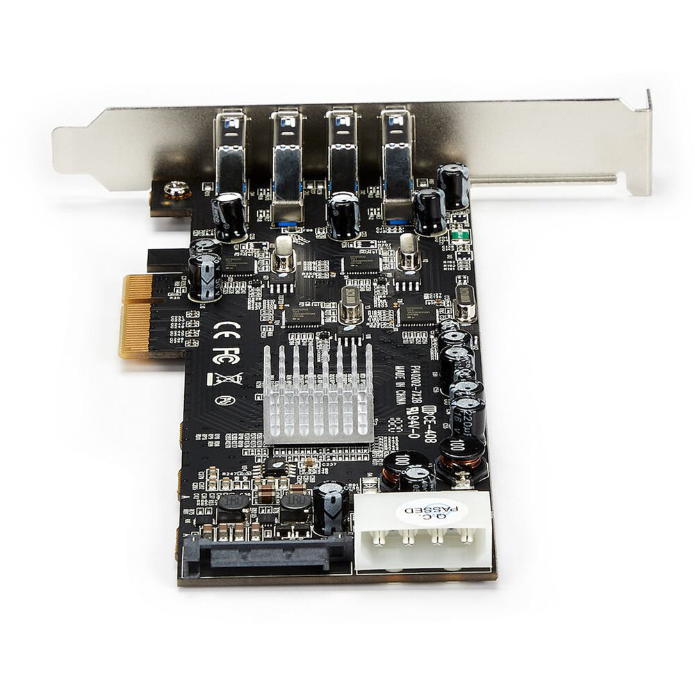 4 Pt 4 Channel PCIe USB 3 Card — view 4