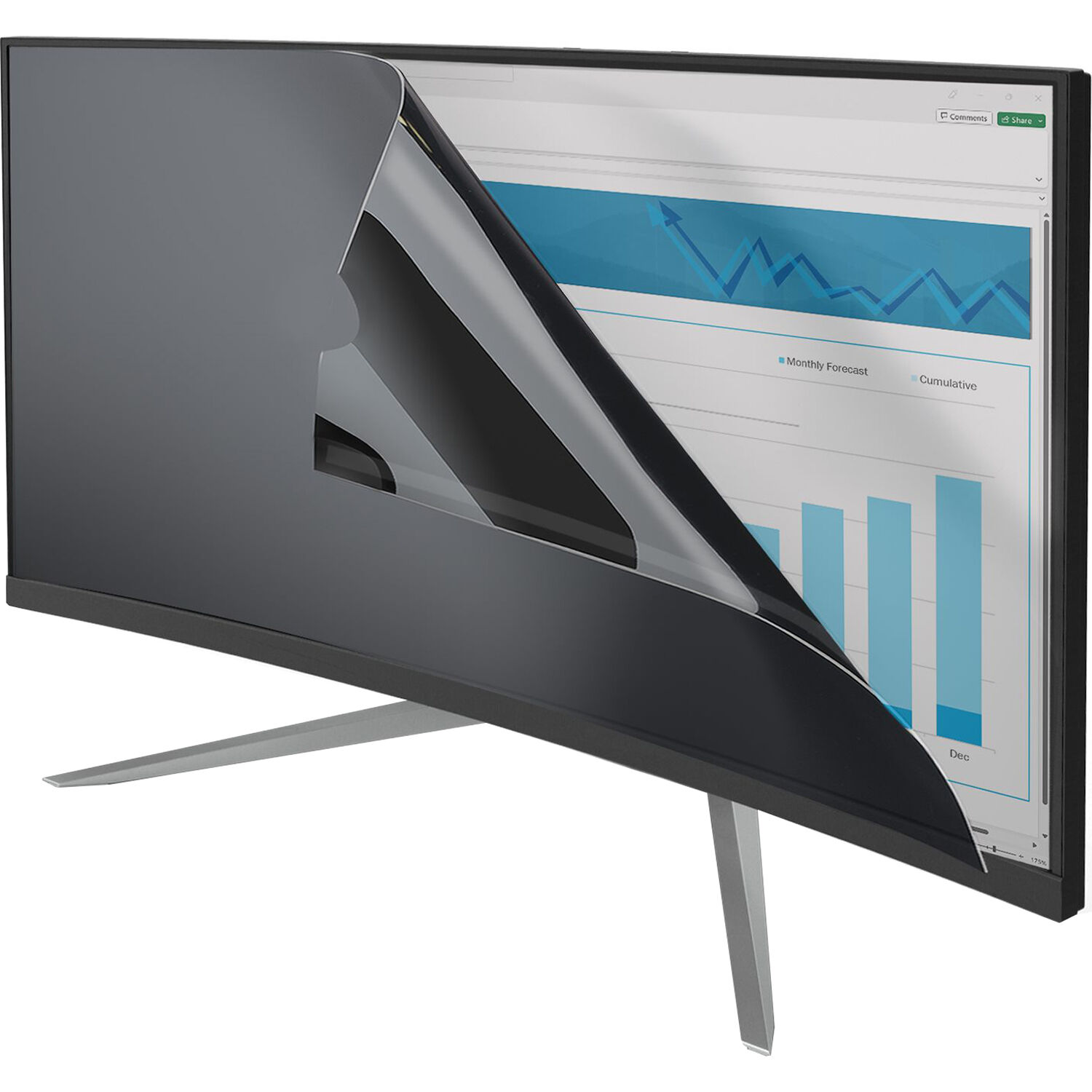 34in. Mntr Privacy Screen TAA — view 2