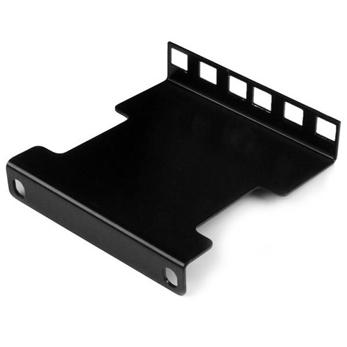 StarTech 2U rail depth adapter kit for server racks, used to expand or reduce mounting depth by 4 inches — view 3