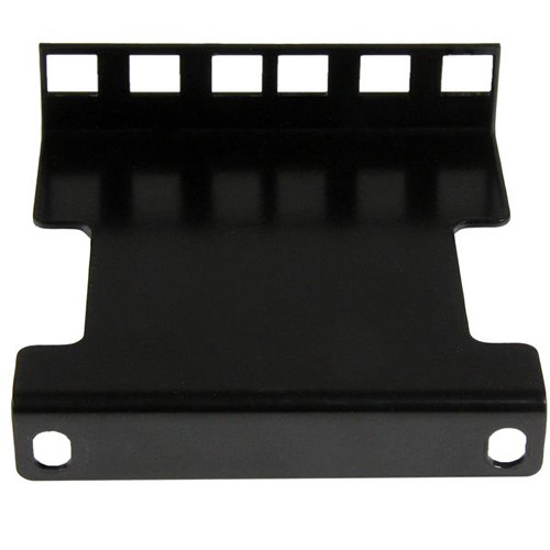 StarTech 2U rail depth adapter kit for server racks, used to expand or reduce mounting depth by 4 inches — view 4