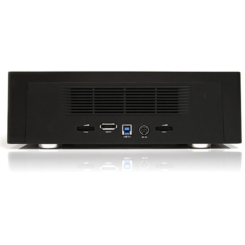 StarTech SATDOCK4U3RE 1:3 HDD duplicator dock for standalone SATA drive cloning — view 2