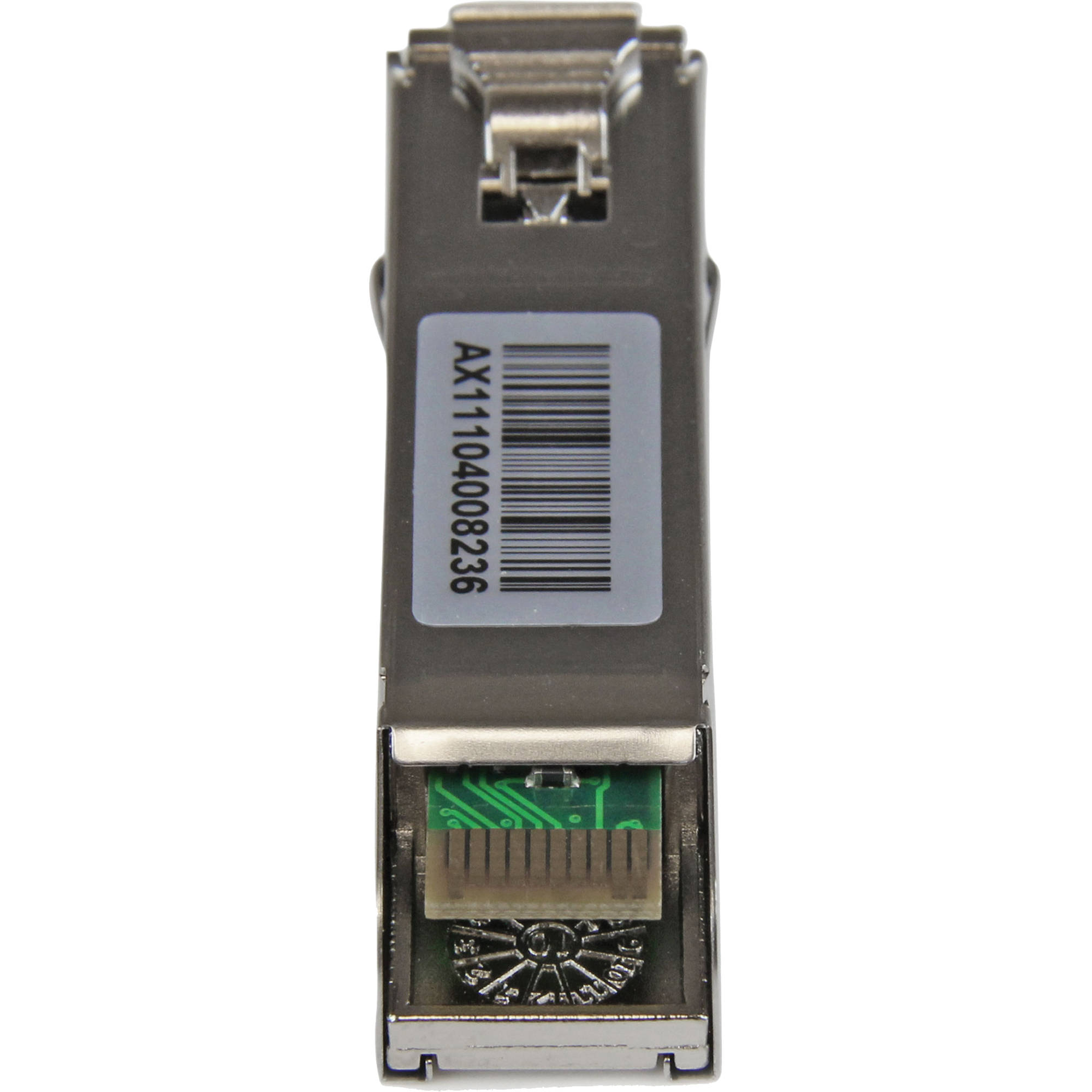 StarTech SFPSXMM 1000BASE-SX SFP transceiver with 850 nm LC multimode fiber connectivity — view 3