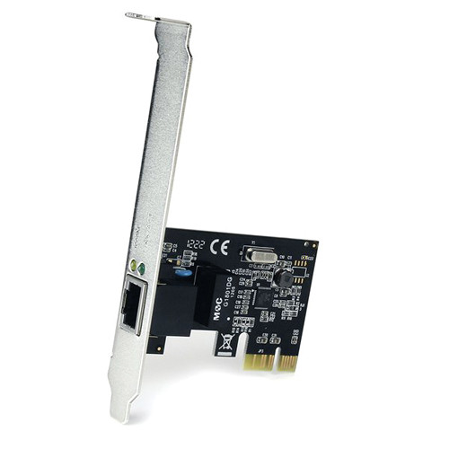 StarTech ST1000SPEX2 PCIe Gigabit Ethernet adapter with low-profile bracket — view 2