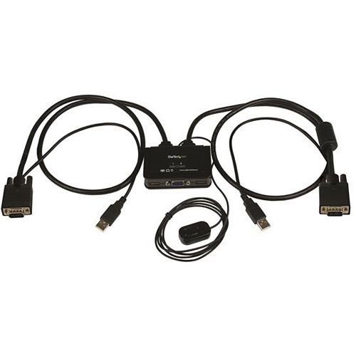 StarTech SV211USB 2-port VGA cable KVM switch for controlling two PCs from one console — view 5