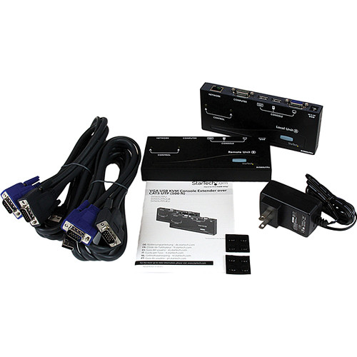 StarTech SV565UTPU USB VGA KVM console extender TAA compliant desktop unit — view 5