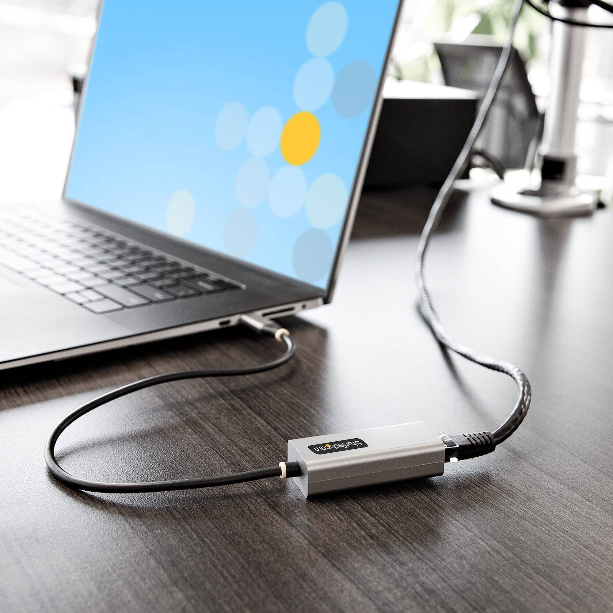 StarTech USB-C to Gigabit Ethernet adapter with compact external design — view 7
