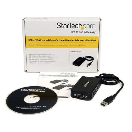 StarTech USB2VGAE3 USB to VGA adapter for legacy monitors and compact multi-display setups — view 5