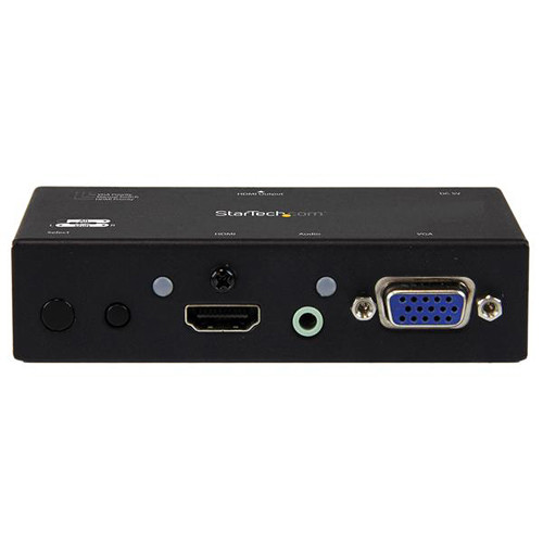StarTech VS221VGA2HD HDMI and VGA to HDMI converter switch for 1080p AV source switching — view 2