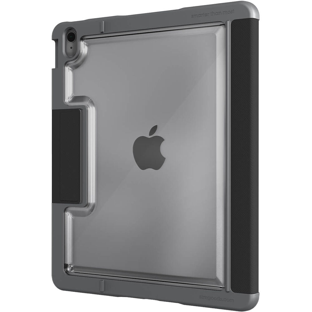 STM GOODS Dux Plus case for iPad Air 13" M2 in Black with clear polycarbonate back and reinforced corners — view 2