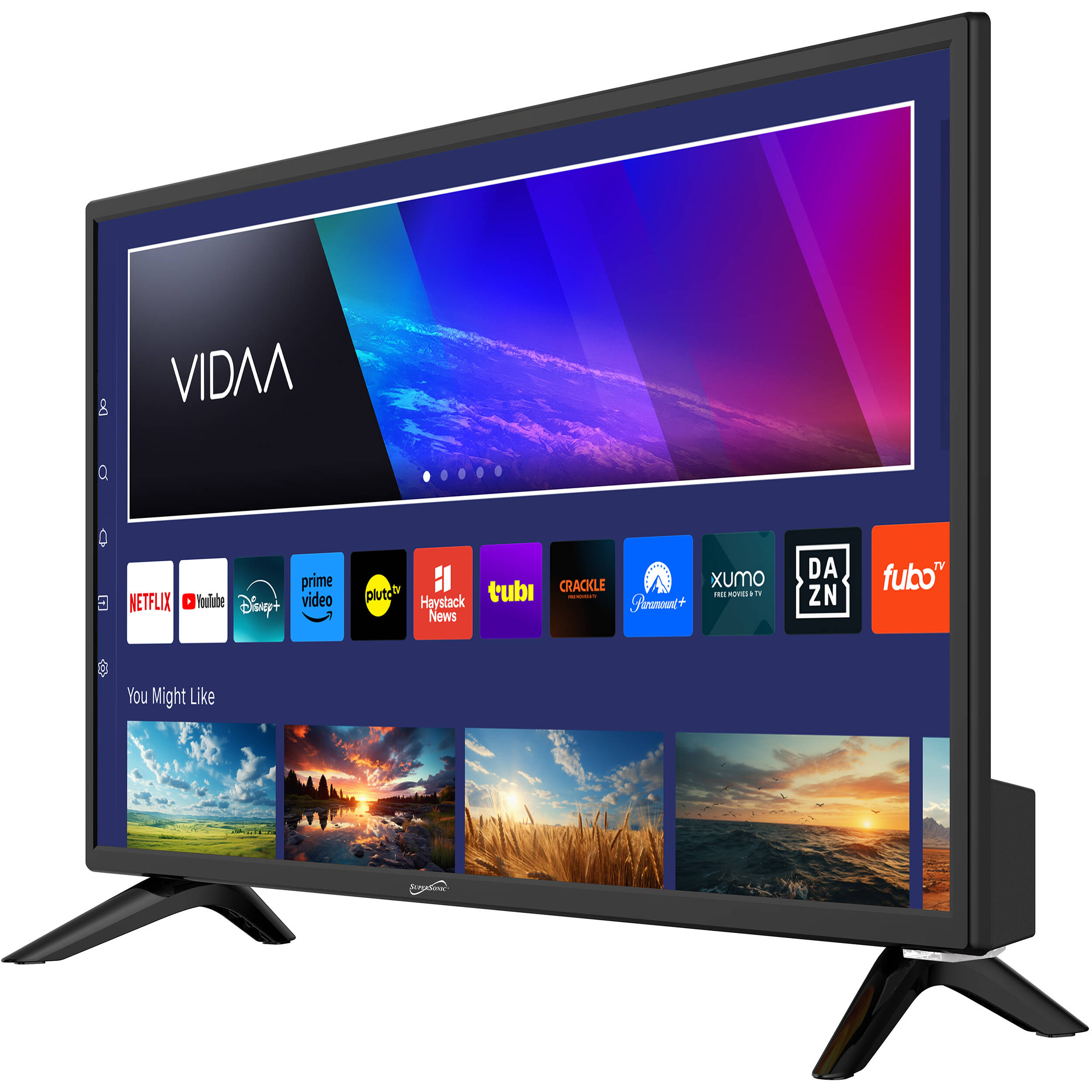 Supersonic 24"Smart HDTV DVD — view 3