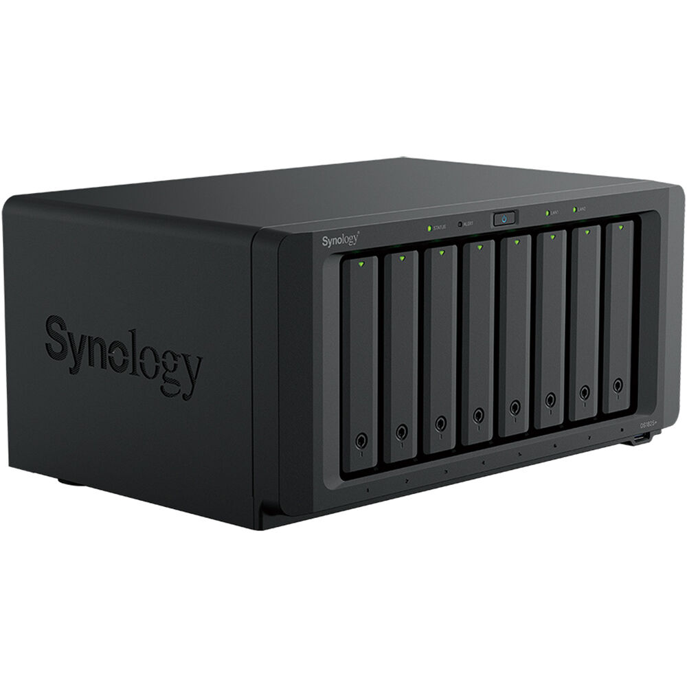 Synology DS1825+ 8-bay diskless desktop NAS storage system — view 3