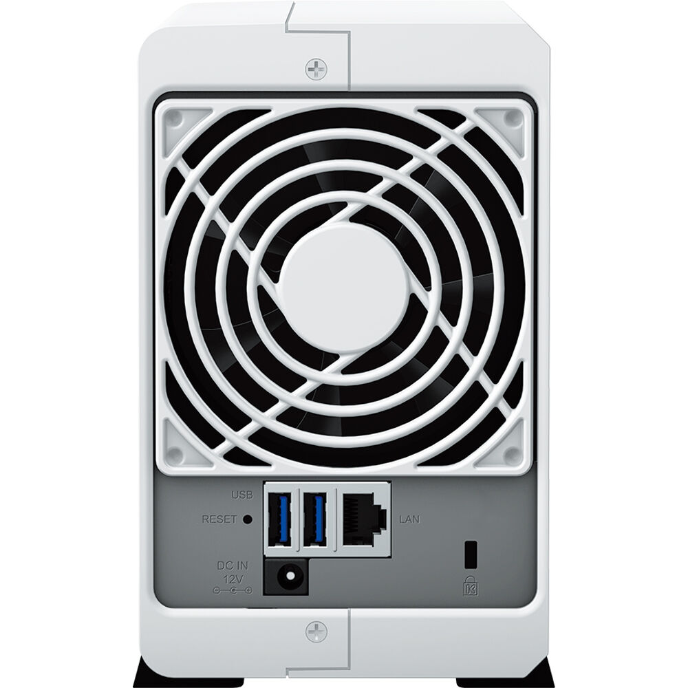 Synology DiskStation DS223j 2-bay diskless desktop NAS for small-office file storage — view 5