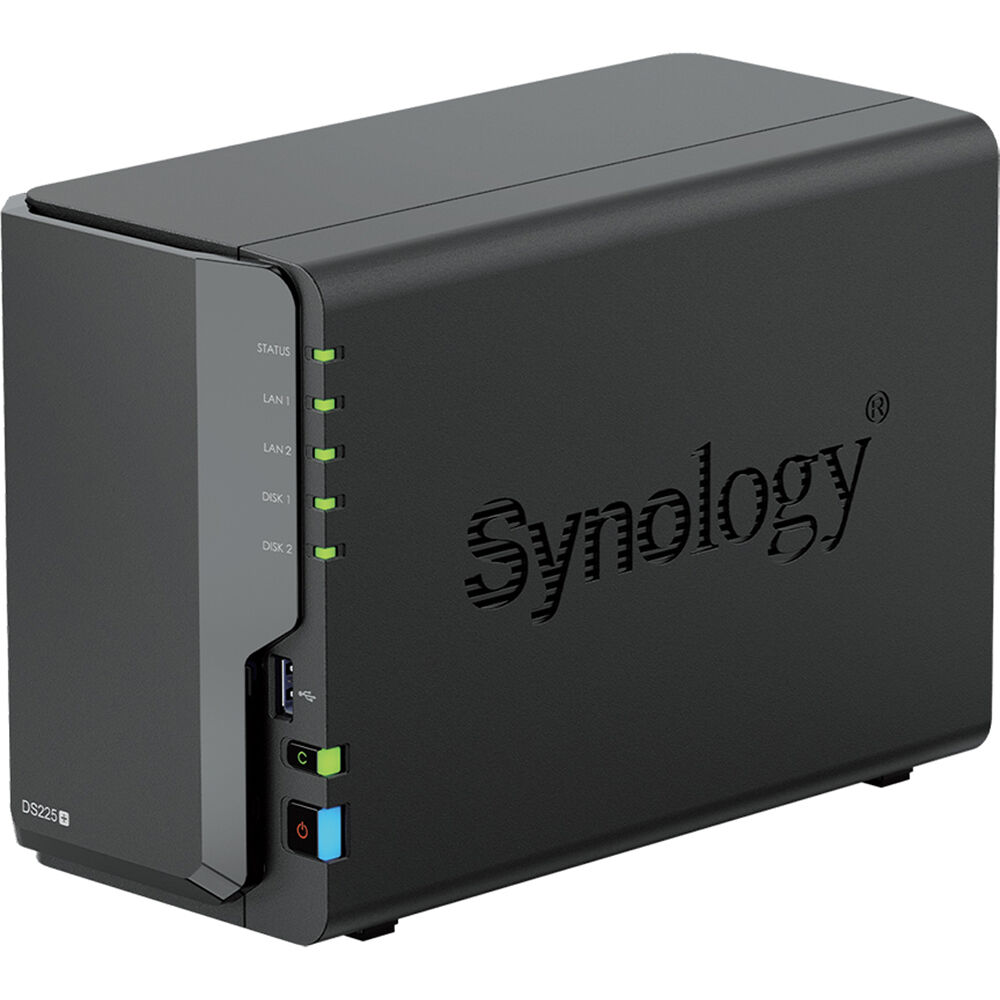 Synology DiskStation DS225+ 2-bay diskless NAS for small office storage — view 4