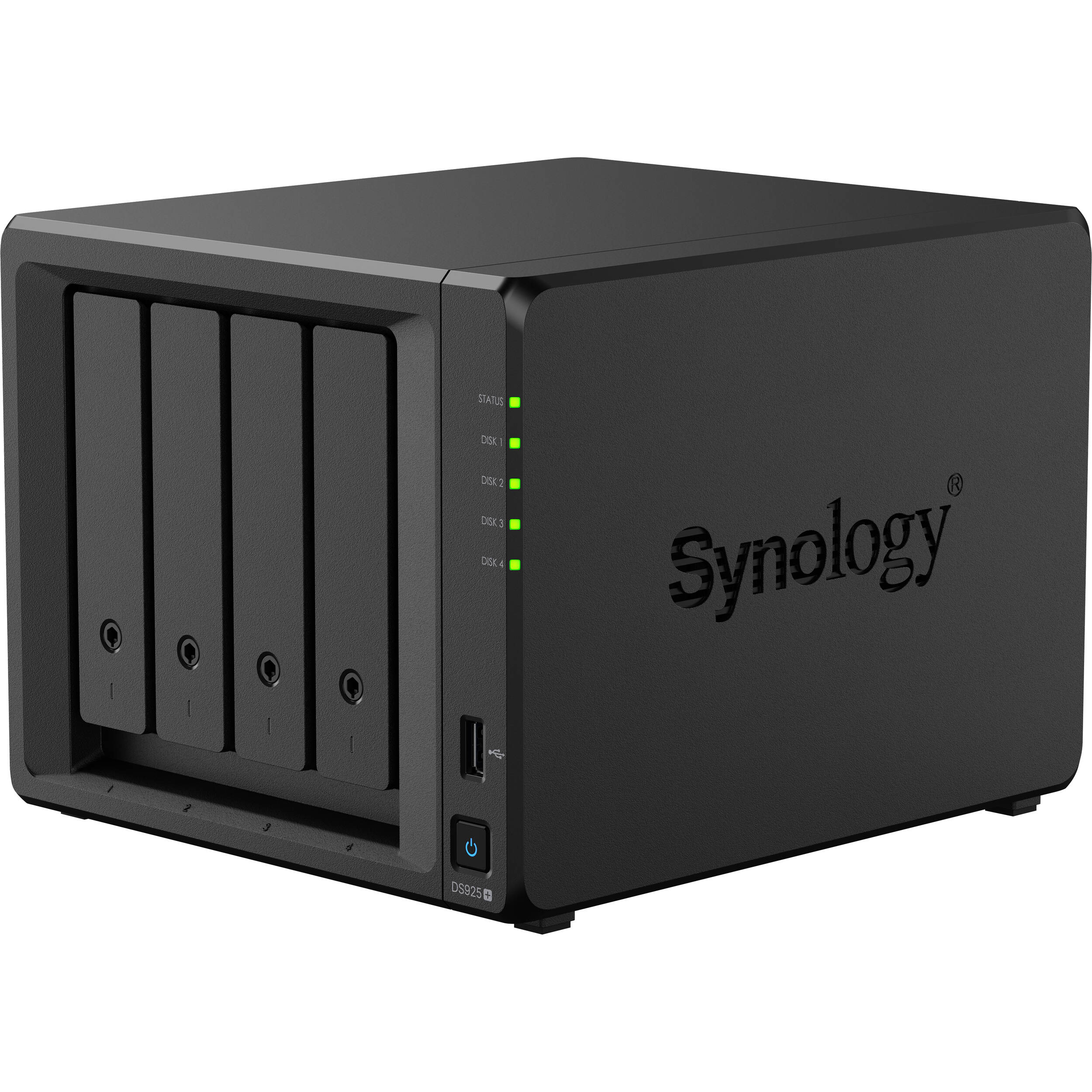 Synology DS925+ 4-bay diskless DiskStation NAS for business storage — view 4