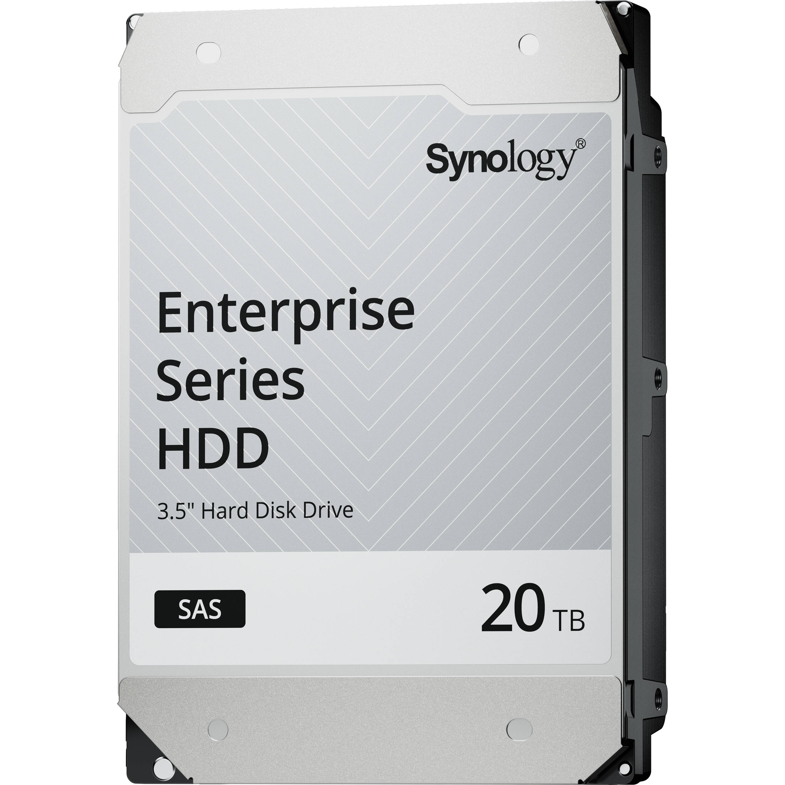 Synology 20TB 3.5-inch SAS enterprise hard drive for storage arrays — view 2