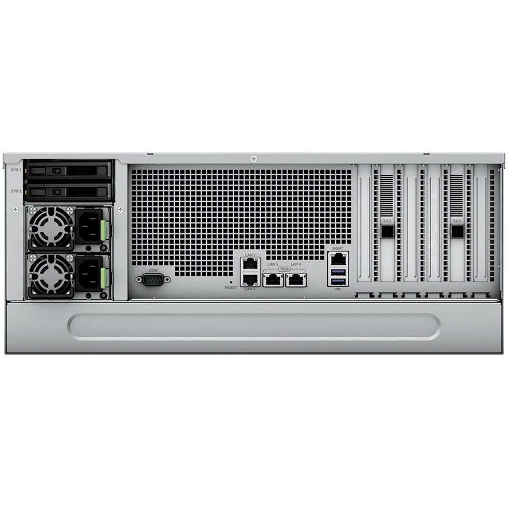 Synology HD6500 60-bay rackmount NAS storage server, diskless enterprise chassis — view 2