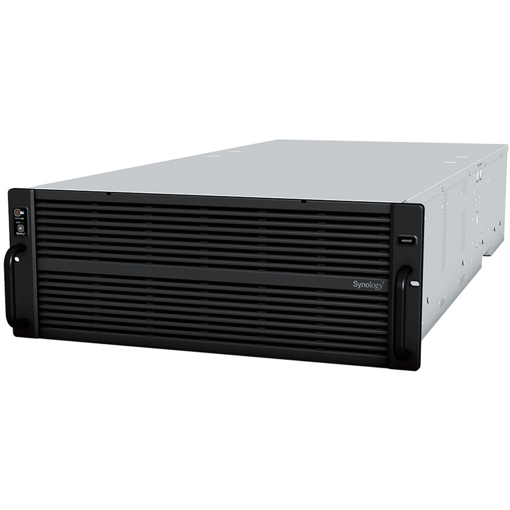 Synology HD6500 60-bay rackmount NAS storage server, diskless enterprise chassis — view 3