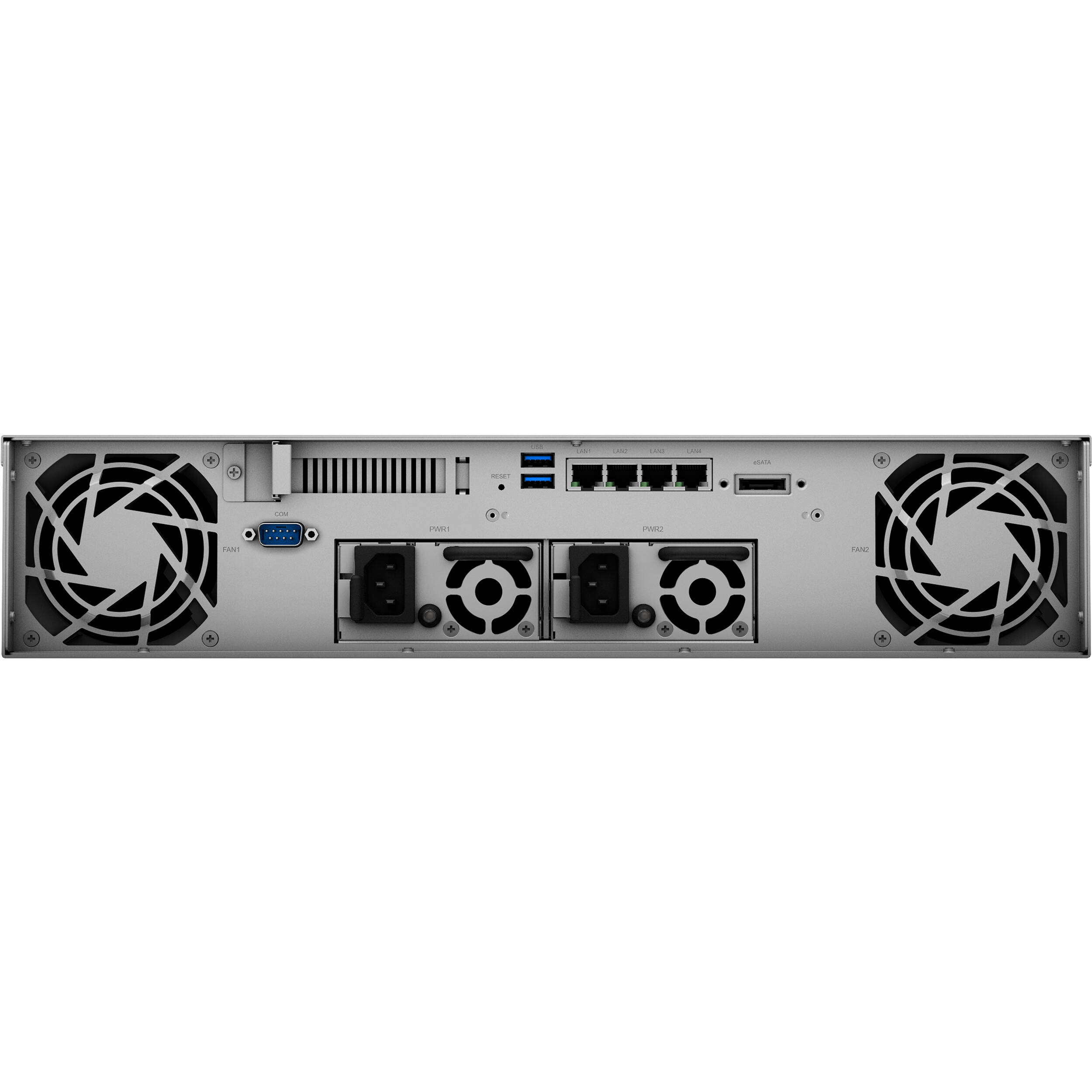 Synology RS1221RP+ 8-bay rackmount NAS diskless with redundant power support — view 4