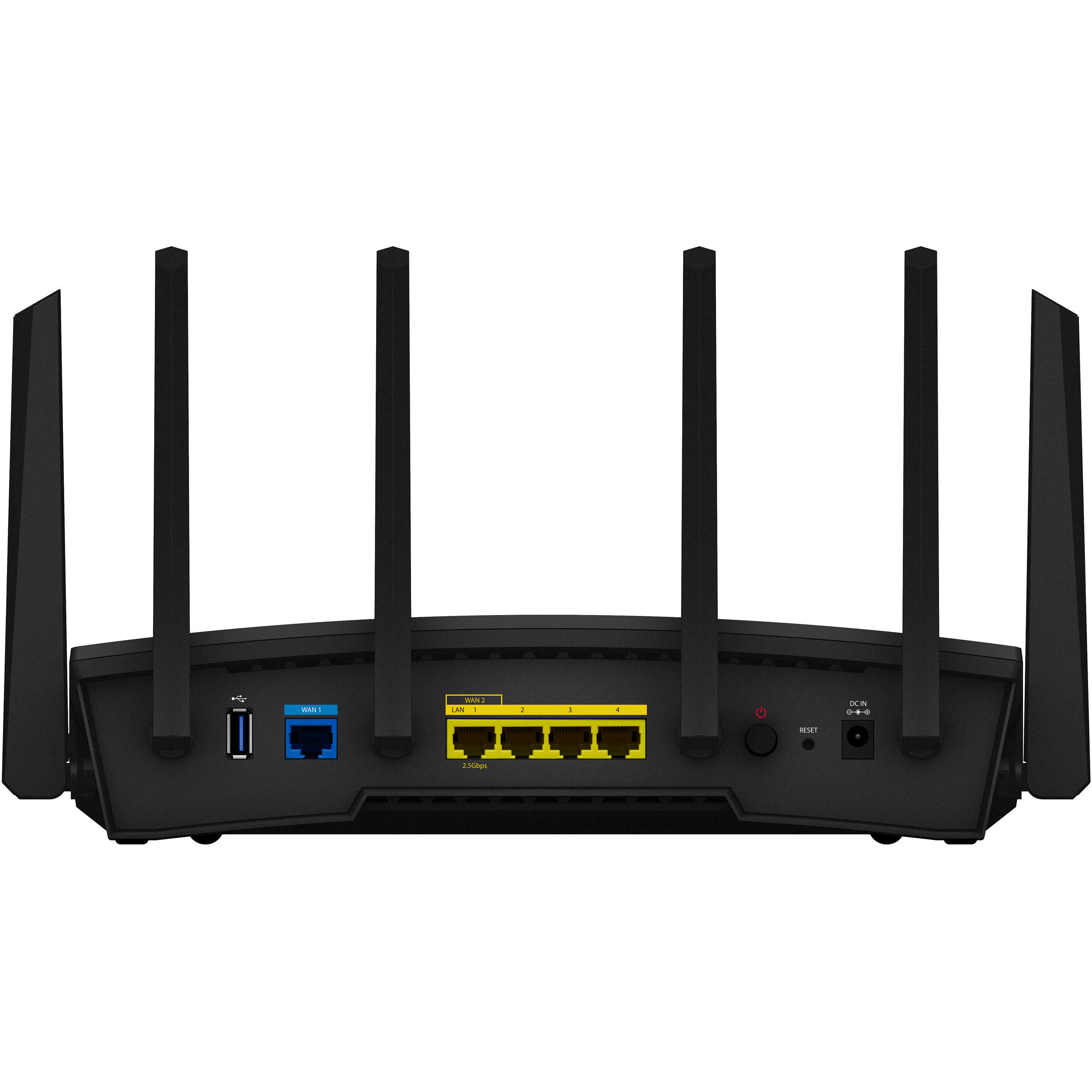Synology RT6600ax Wi‑Fi 6 AX6600 router for home and small-office networking — view 2