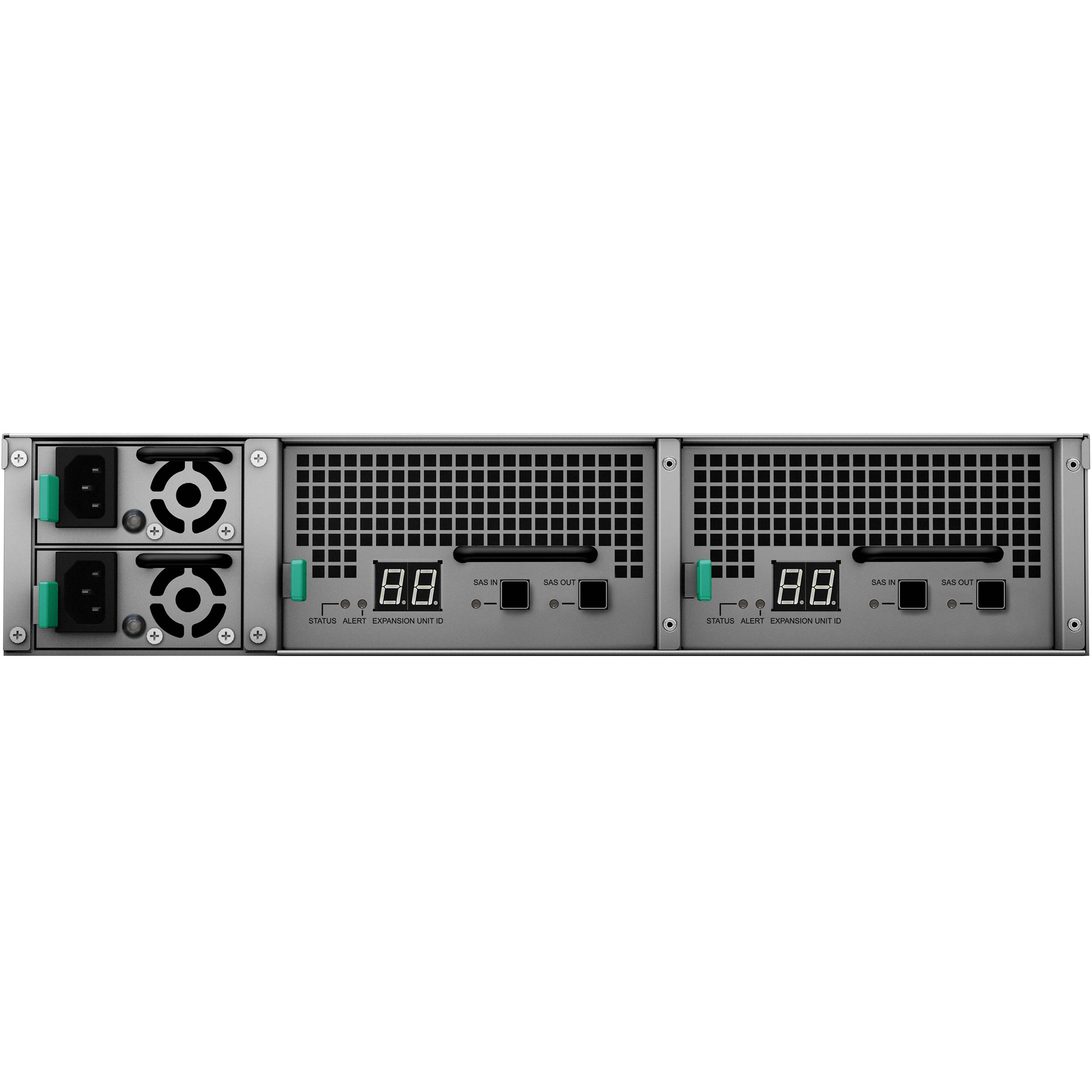 Synology RXD1219SAS 12-bay rack mounted expansion unit for enterprise storage growth — view 4