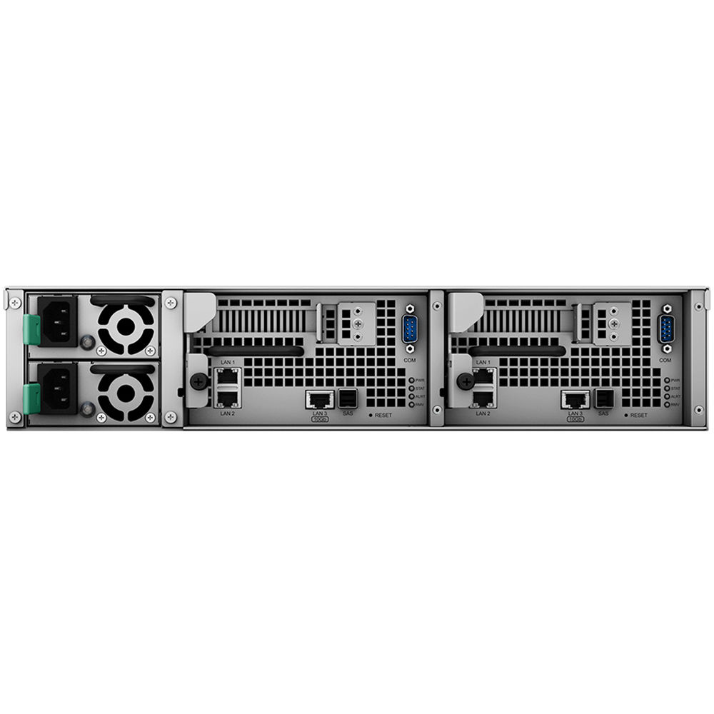 Synology SA3200D 12-bay diskless rack-mount NAS for enterprise storage — view 3