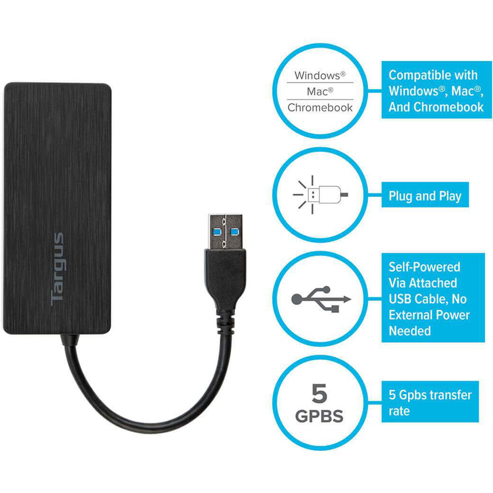 4 Port USB 3.0 Hub — view 7