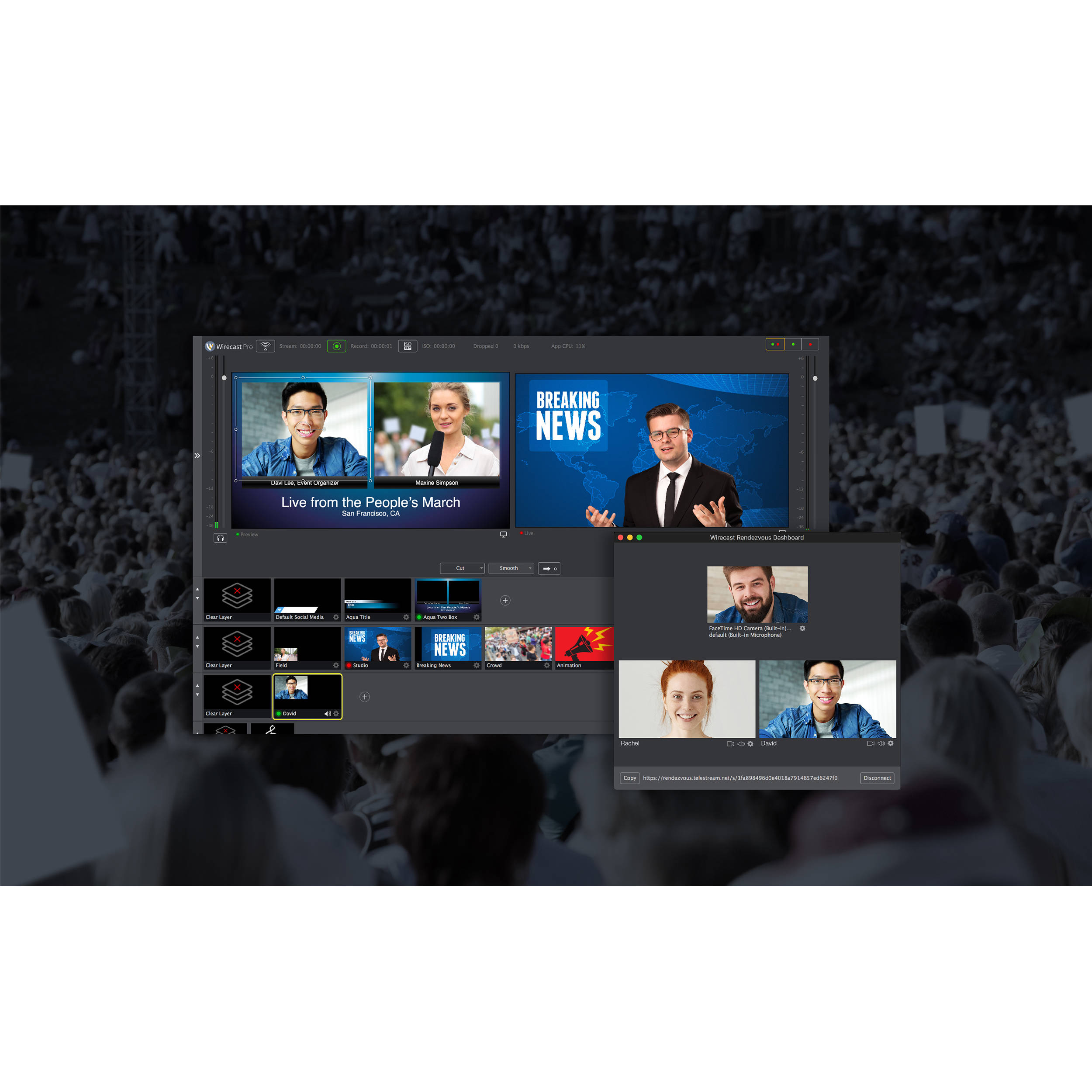 TELESTREAM WIRECAST - SUPPORT (STANDARD SUPPORT RENEWAL FOR WIRECAST PRO OR STUD — view 2