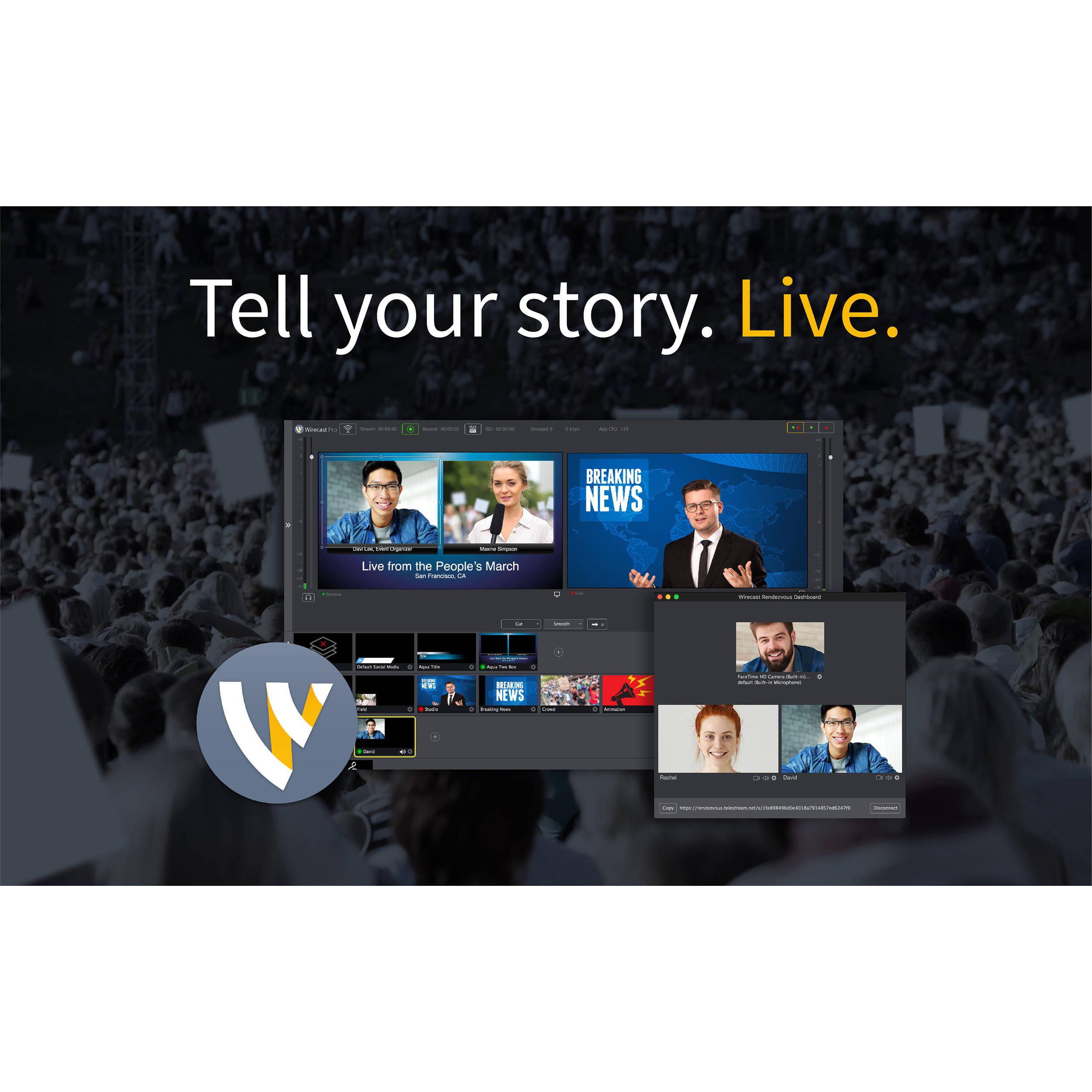 TELESTREAM WIRECAST - SUPPORT (STANDARD SUPPORT RENEWAL FOR WIRECAST PRO OR STUD — view 39