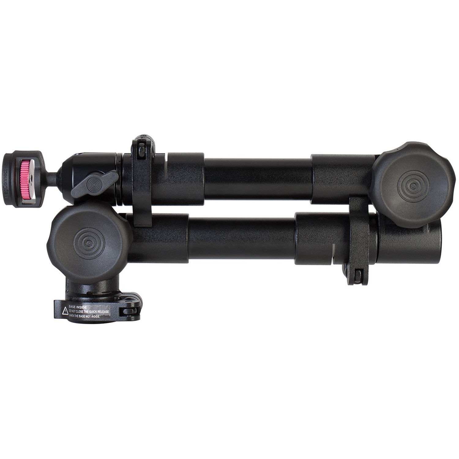 MagConnect heavy duty seat bolt mount with dual telescopic extension arm for in-vehicle tablet use — view 5